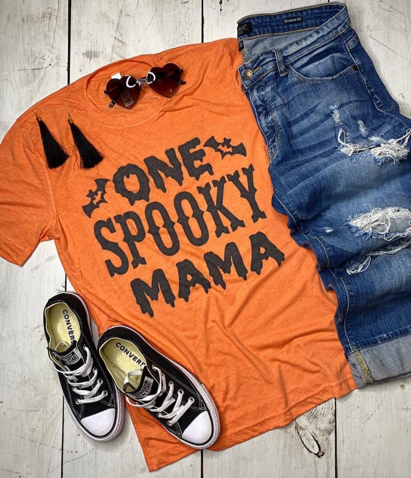 One spooky mama tee