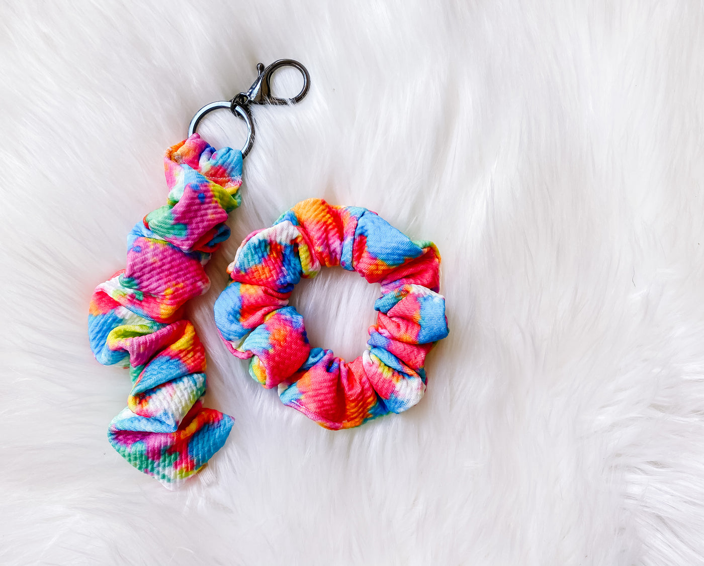 Melted Snowcone Keychain