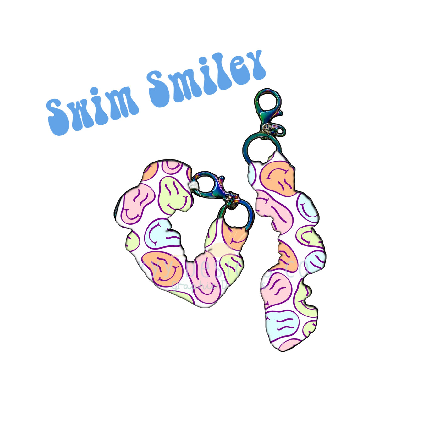 Swim Scrunchies & Keychains // PREORDER